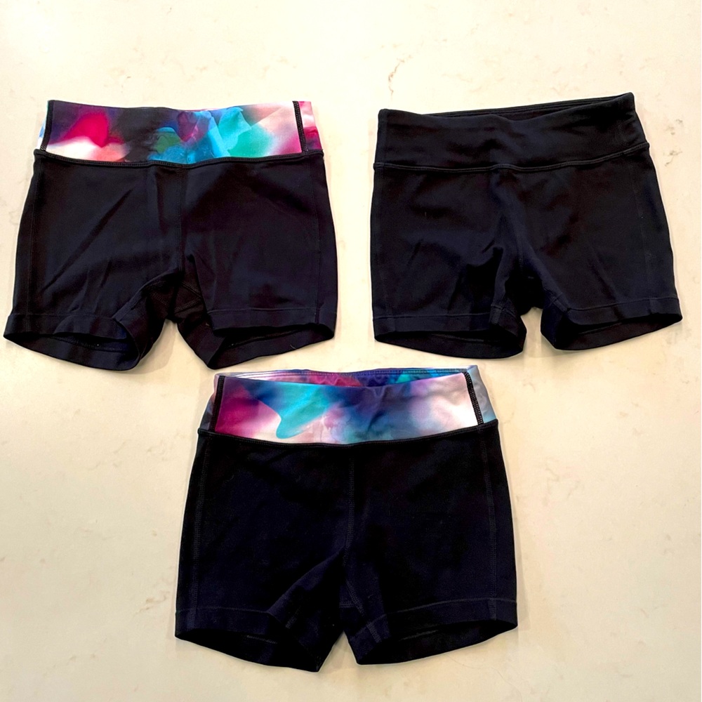 Athleta Girl Chit Chat cartwheel shorts bundle - Small (7)